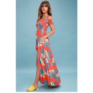 Lulu’s Size M Patsy Floral Maxi Dress